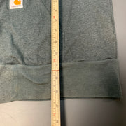 Grey Carhartt Hoodie Men's Large