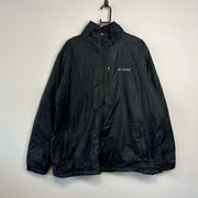 Black Columbia Quilted Jacket Men's XL