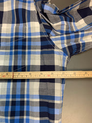 Blue Tommy Hilfiger Checkered Shirt Men's Large