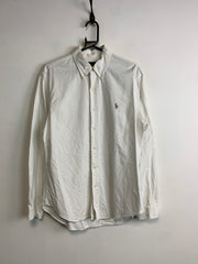 White Ralph Lauren Long-sleeved Shirt Men's Large