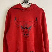 Red NBA Bulls Hoodie Women's XL