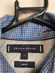 Blue Tommy Hilfiger Checkered Shirt Men's Small