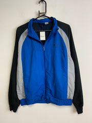 Blue and Black Reebok Windbreaker Men's Medium