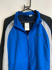 Blue and Black Reebok Windbreaker Men's Medium