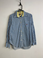 Blue Tommy Hilfiger Striped Shirt Men's Small