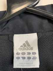 00s Black And Grey Adidas Windbreaker Men's Small