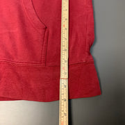 Red North Face zip up Hoodie Men's Large