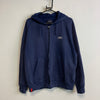 00s Navy Umbro zip up Hoodie Men's Medium