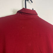 Red Lacoste Button Down Shirt Large