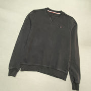 Black Tommy Hilfiger Sweatshirt Men's Small