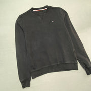 Black Tommy Hilfiger Sweatshirt Men's Small