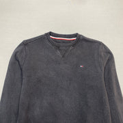 Black Tommy Hilfiger Sweatshirt Men's Small