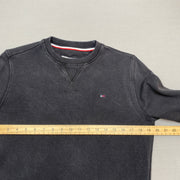 Black Tommy Hilfiger Sweatshirt Men's Small