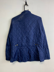 Blue Barbour Quilted Jacket Women's XL