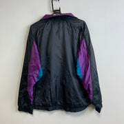 Black Blue Purple Puma Windbreaker Men's Large