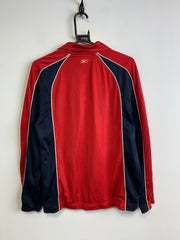 Black and Red Reebok Track Jacket Men's Medium