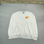 Grey Pooh Sweatshirt Men's Large