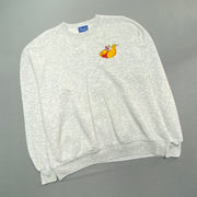 Grey Pooh Sweatshirt Men's Large