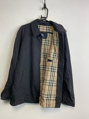 Black Burberry Jacket Men's XL