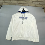 White Hurley Hoodie Men's Large