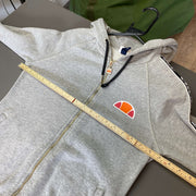 Grey Ellesse zip up Hoodie Women's Medium