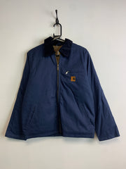 Reworked Blue Carhartt Jacket Men's Medium