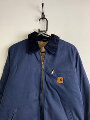 Reworked Blue Carhartt Jacket Men's Medium