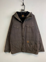 Grey Carhartt Workwear Jacket Men's Medium