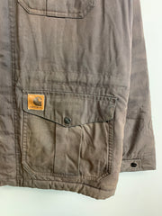 Grey Carhartt Workwear Jacket Men's Medium