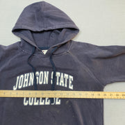 Washed Navy Champion Hoodie Women's Medium