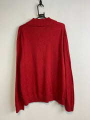 Red Nautica Quarter zip Men's Large