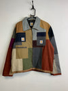 Reworked Multi-colour Carhartt Jacket Men's Large