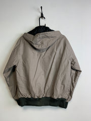 Reworked Grey Carhartt Jacket Men's Medium