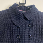 Navy Tommy Hilfiger Collared Knit Jumper Sweater 14 Years Old