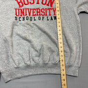 Grey Gildan Sweatshirt Men's Medium