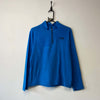 Blue North Face Quarter zip Fleece Boy's XL