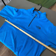 Blue North Face Quarter zip Fleece Boy's XL