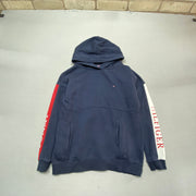 Navy Tommy Hilfiger Hoodie Women's Medium