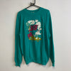 Vintage Turquoise Hanes Sweatshirt Men's XL