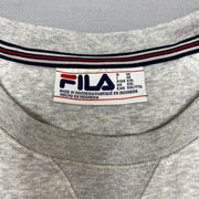 Grey Fila Sweatshirt Women's XXL