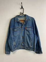 Blue Levi's Denim Jacket Men's Large