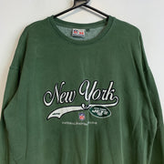 Green NFL Sweatshirt Men's XS