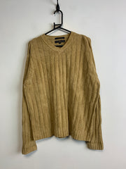 Brown Tommy Hilfiger Knitwear Sweater Men's XL