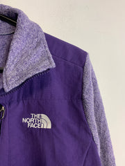 Purple The North Face Fleece Jacket Women's Medium