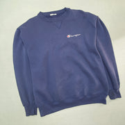 Navy Champion Sweatshirt Men's Medium