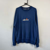 Vintage Navy Ellesse Sweatshirt Large