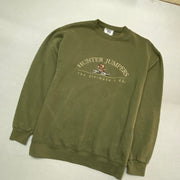 Vintage Green Lee Sweatshirt Men's Medium