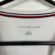 White Tommy Hilfiger Sweatshirt Large
