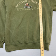 Vintage Green Lee Sweatshirt Men's Medium