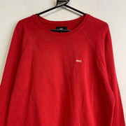 Red Obey Sweatshirt Women's XL